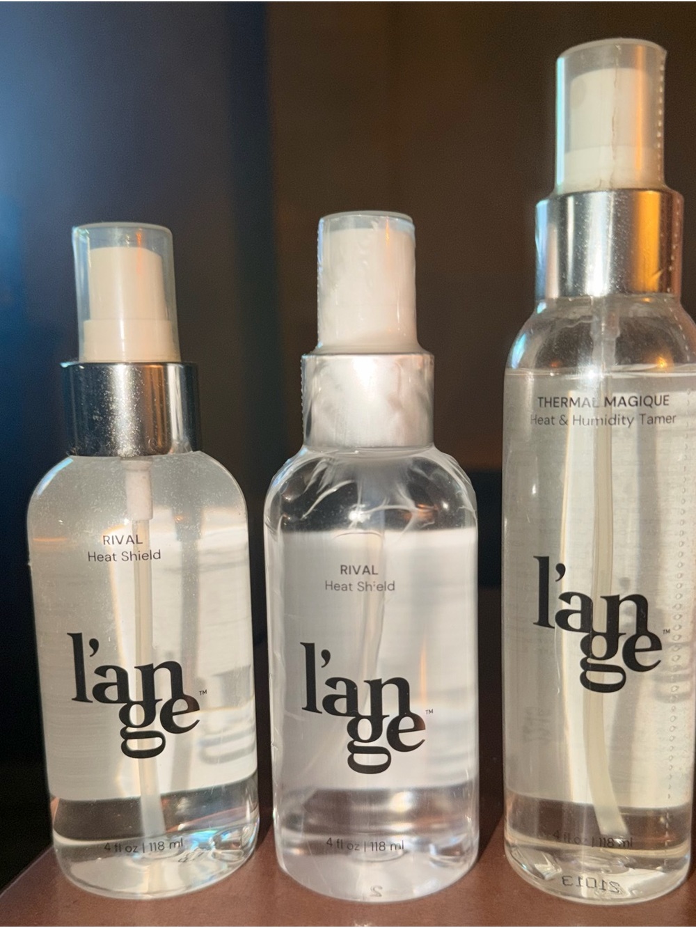 l'ange Rival Heat Shield Spray and thermal heat and humidity tamer. You get all